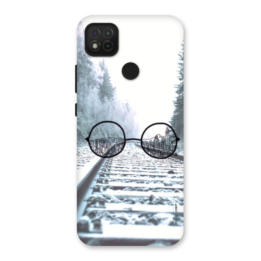 Tracks And Specs Back Case for Redmi 9 Activ