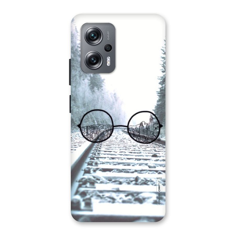 Tracks And Specs Back Case for Redmi K50i
