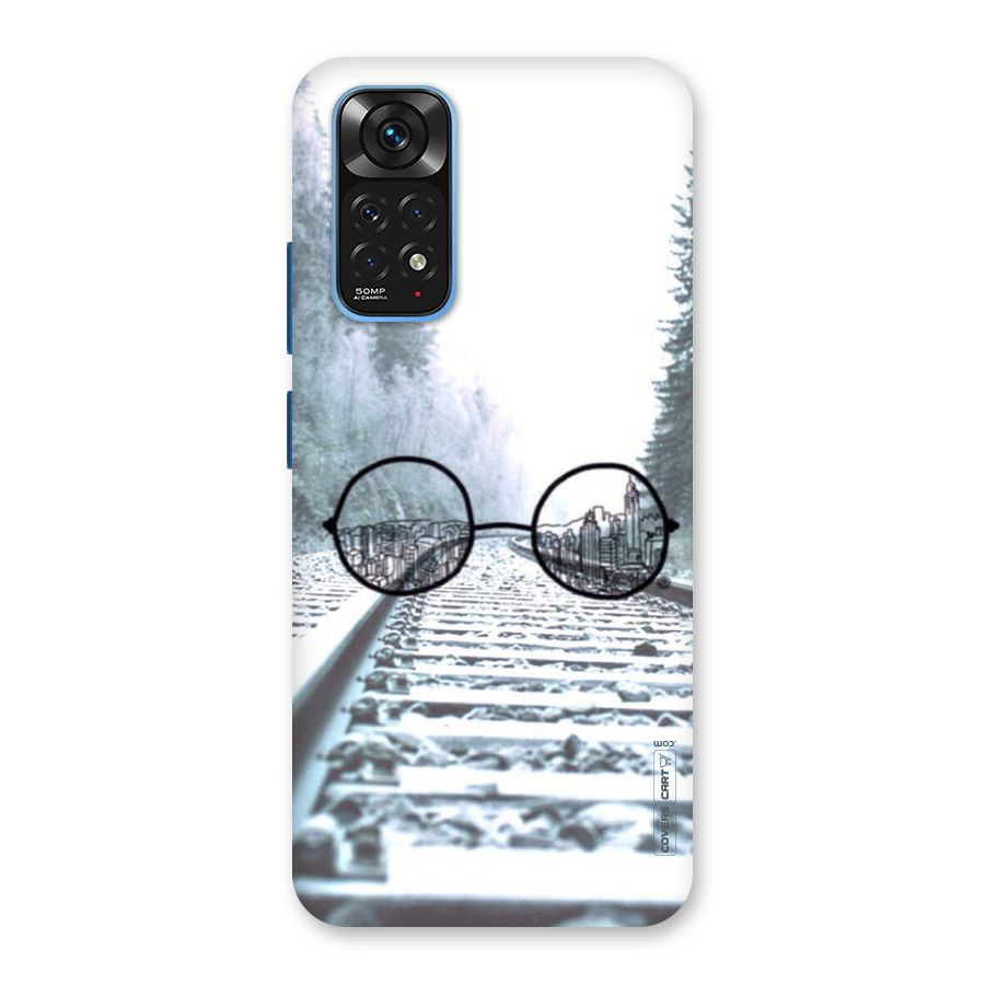 Tracks And Specs Back Case for Redmi Note 11S