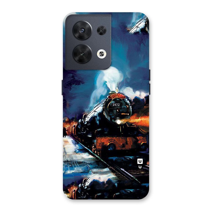 Train Art Back Case for Oppo Reno8 5G
