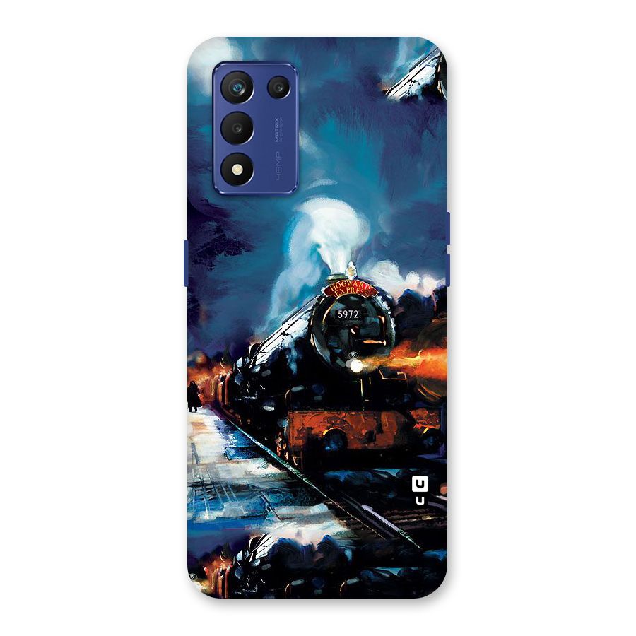 Train Art Back Case for Realme 9 5G Speed