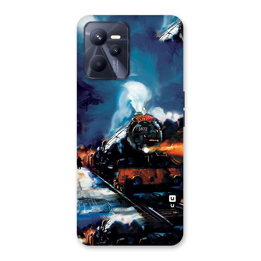 Train Art Back Case for Realme C35