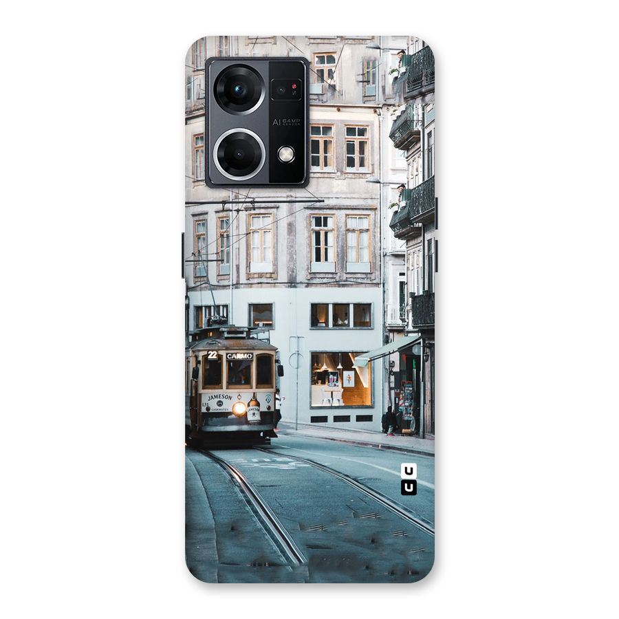 Tramp Train Glass Back Case for Oppo F21 Pro 5G