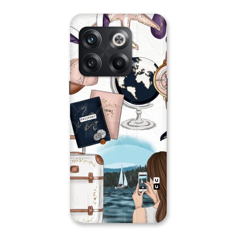 Travel Diaries Back Case for OnePlus 10T