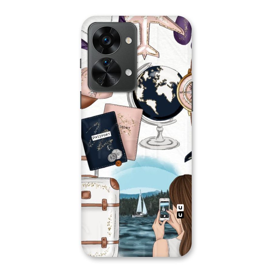 Travel Diaries Back Case for OnePlus Nord 2T