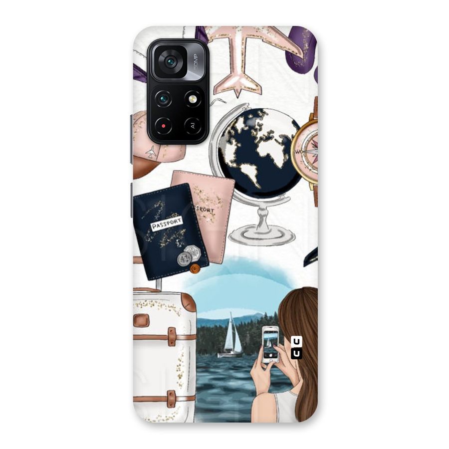 Travel Diaries Back Case for Poco M4 Pro 5G