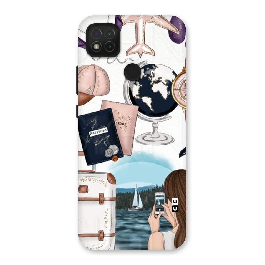 Travel Diaries Back Case for Redmi 9 Activ