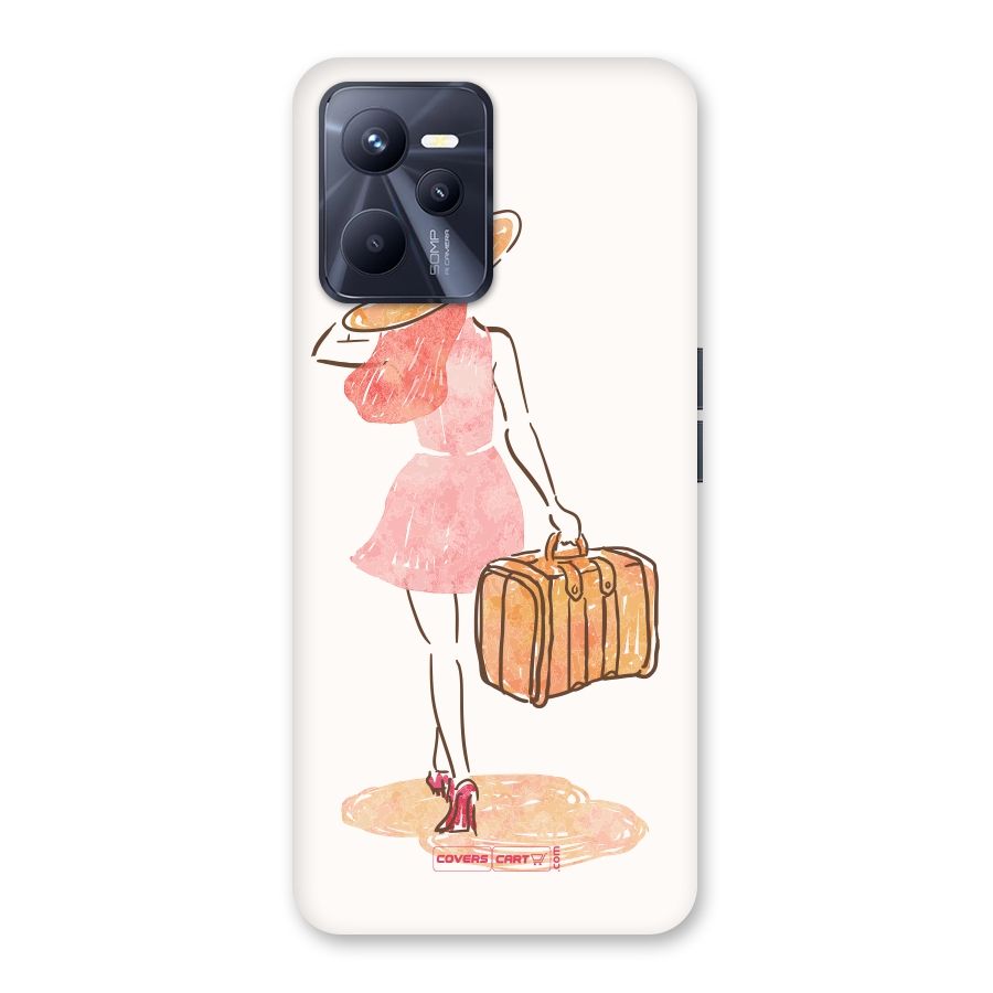 Travel Girl Back Case for Realme C35