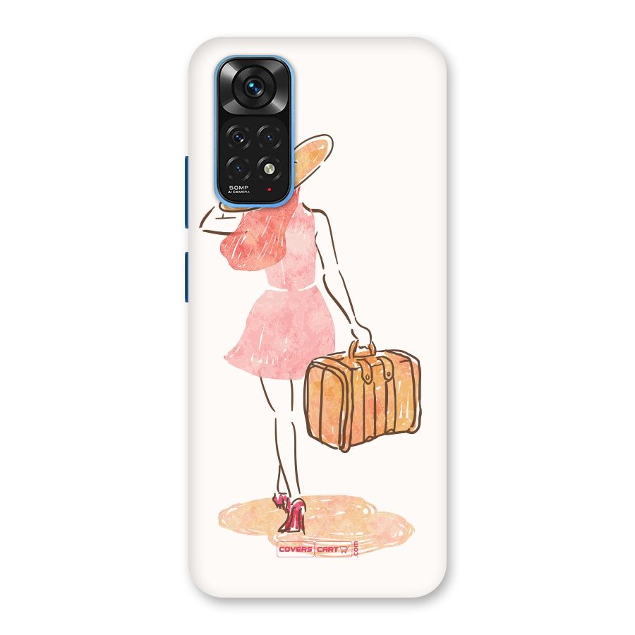 Travel Girl Back Case for Redmi Note 11S