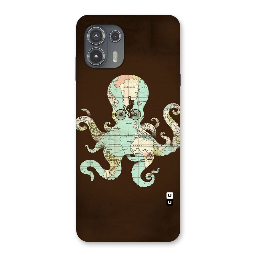 Travel Octopus Back Case for Motorola Edge 20 Fusion