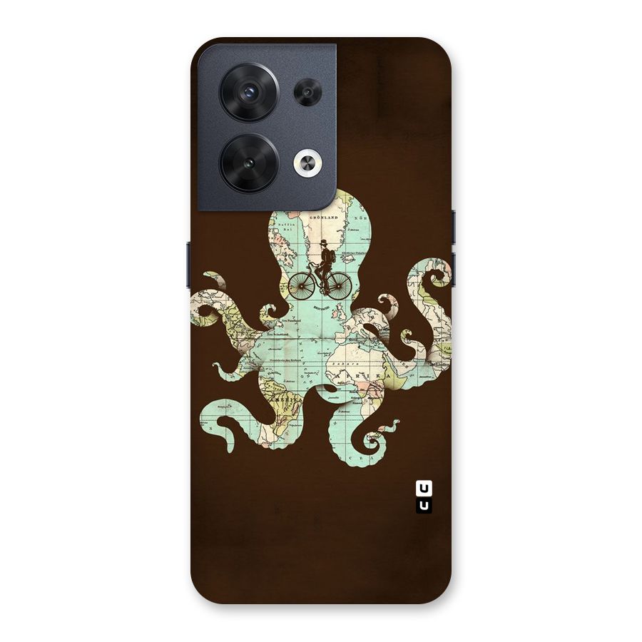 Travel Octopus Back Case for Oppo Reno8 5G