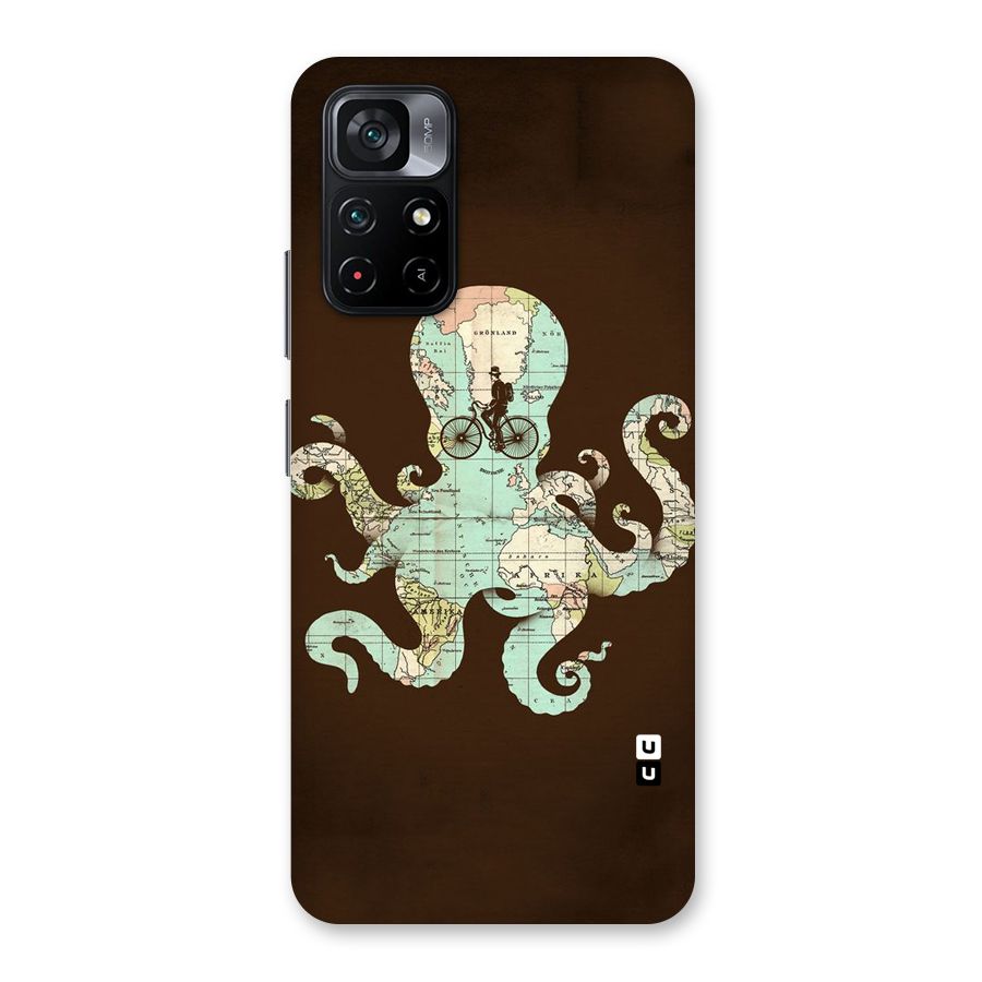 Travel Octopus Back Case for Poco M4 Pro 5G