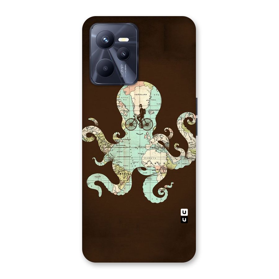Travel Octopus Back Case for Realme C35