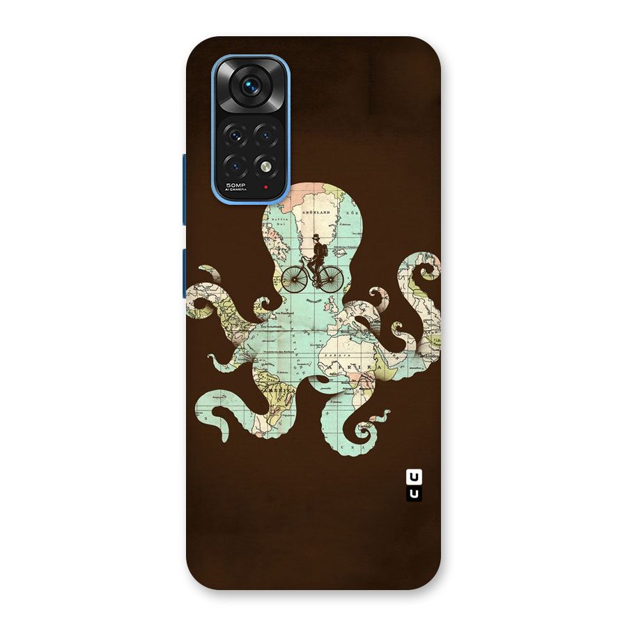 Travel Octopus Back Case for Redmi Note 11S