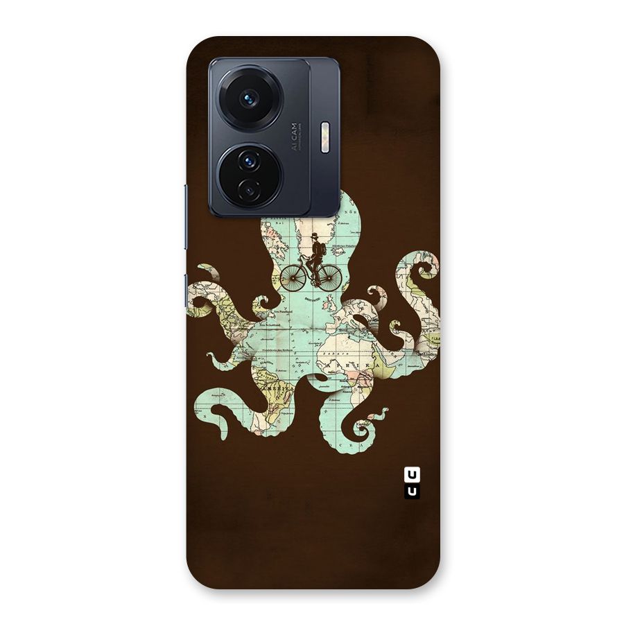 Travel Octopus Back Case for Vivo T1 Pro