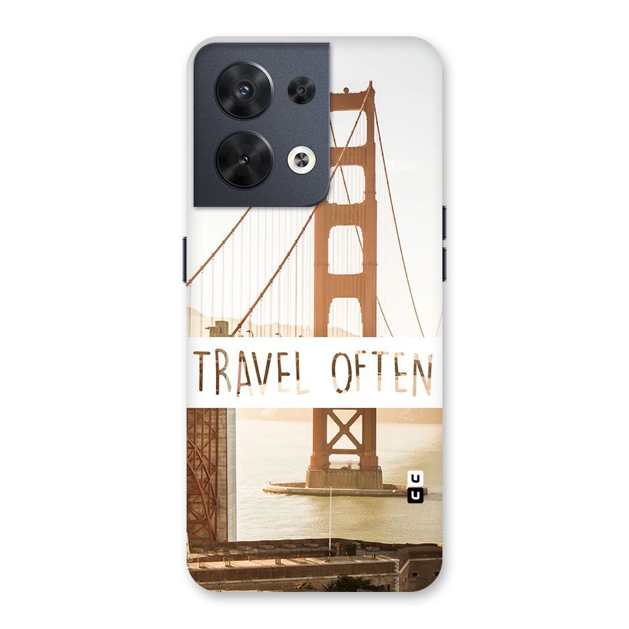 Travel Often Back Case for Oppo Reno8 5G