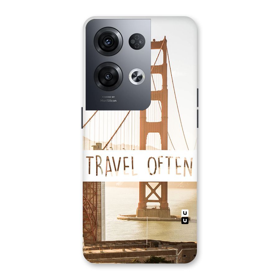 Travel Often Back Case for Oppo Reno8 Pro 5G