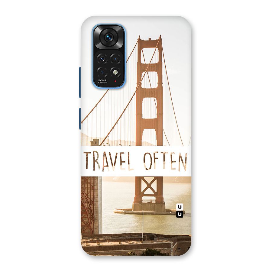 Travel Often Back Case for Redmi Note 11S