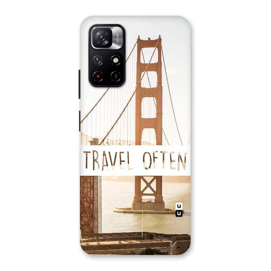 Travel Often Back Case for Redmi Note 11T 5G