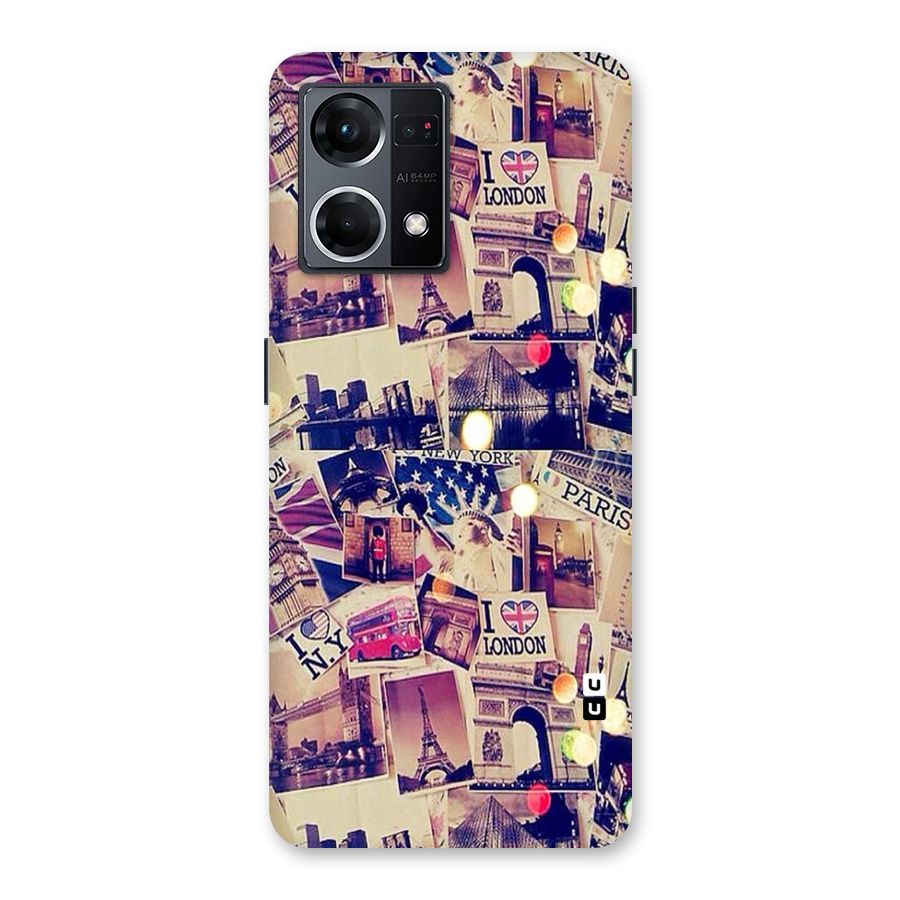 Travel Pictures Glass Back Case for Oppo F21 Pro 5G