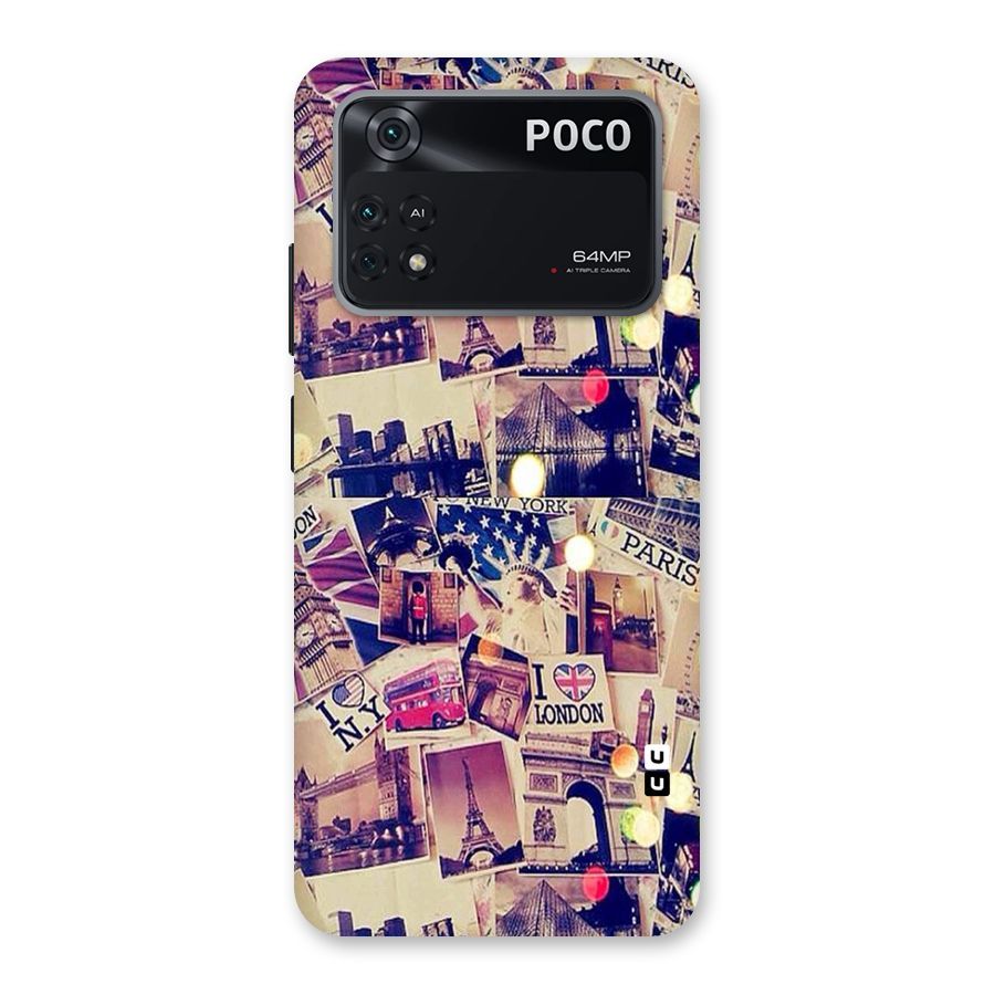 Travel Pictures Back Case for Poco M4 Pro 4G