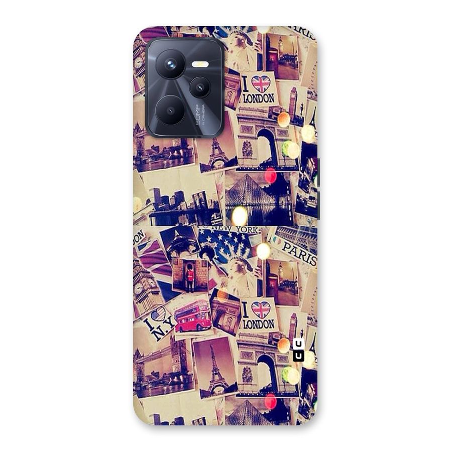 Travel Pictures Back Case for Realme C35