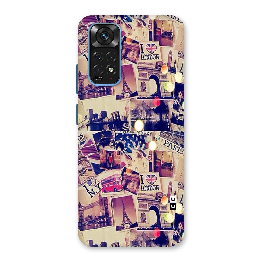 Travel Pictures Back Case for Redmi Note 11S