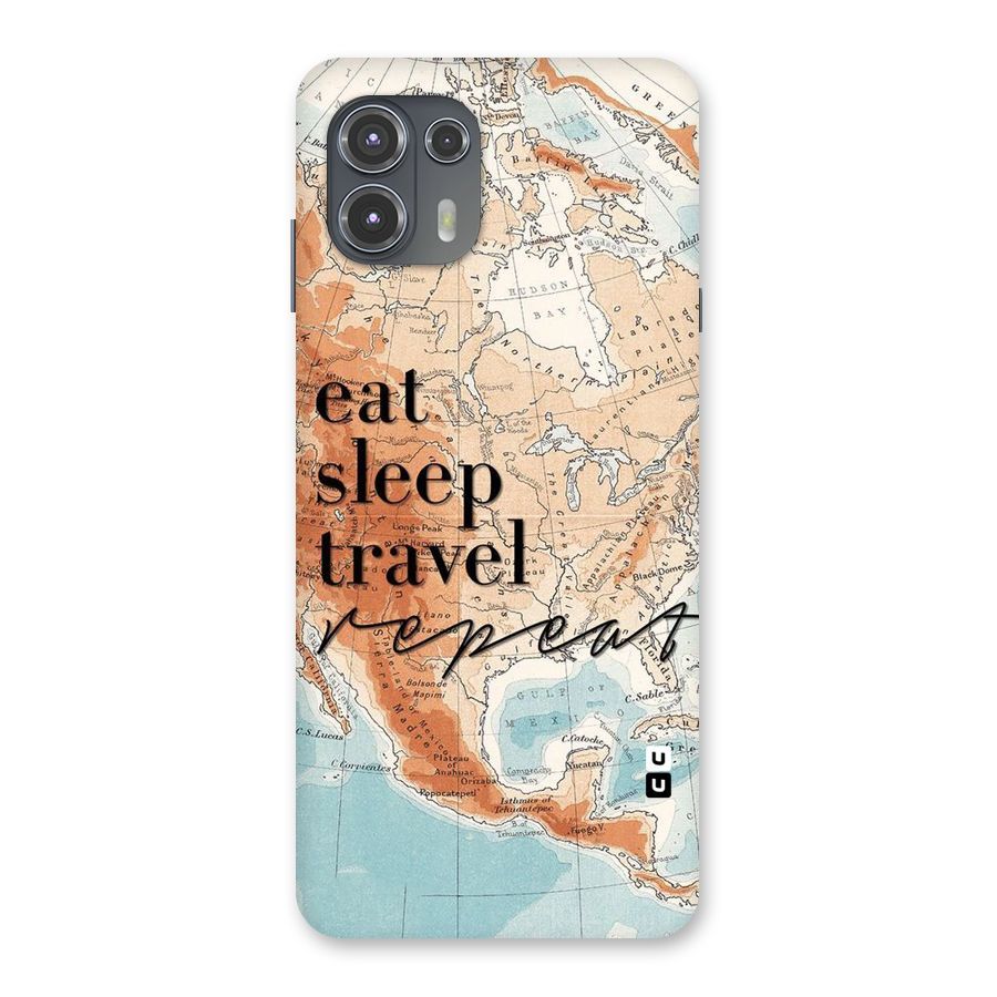 Travel Repeat Back Case for Motorola Edge 20 Fusion