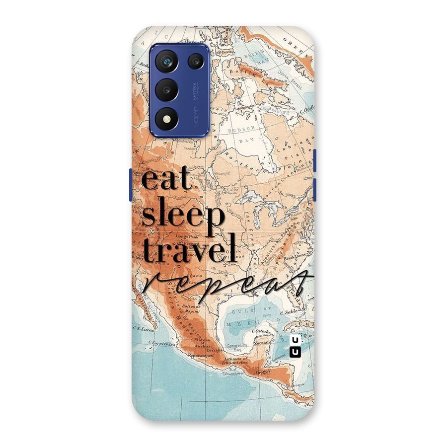 Travel Repeat Back Case for Realme 9 5G Speed