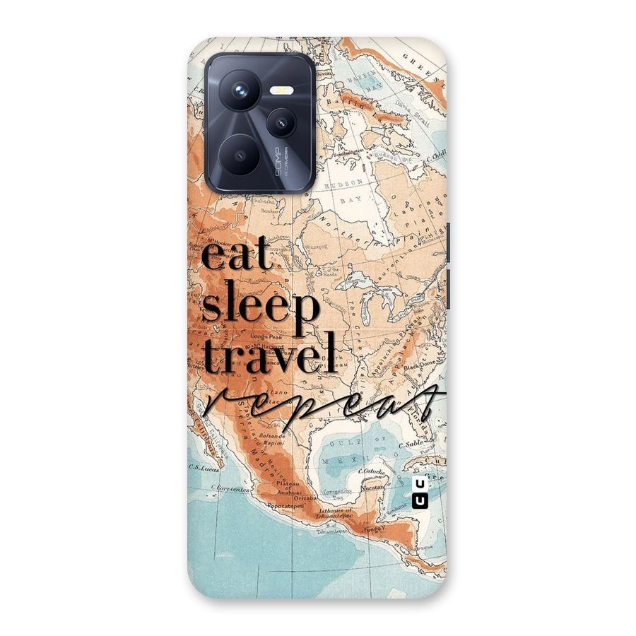 Travel Repeat Back Case for Realme C35