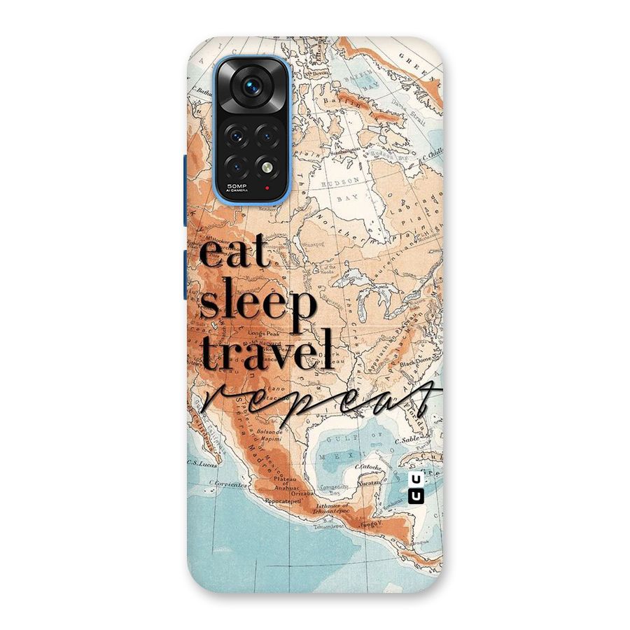 Travel Repeat Back Case for Redmi Note 11S