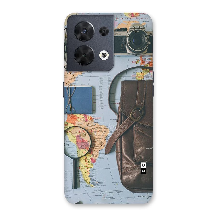 Travel Requisites Back Case for Oppo Reno8 5G