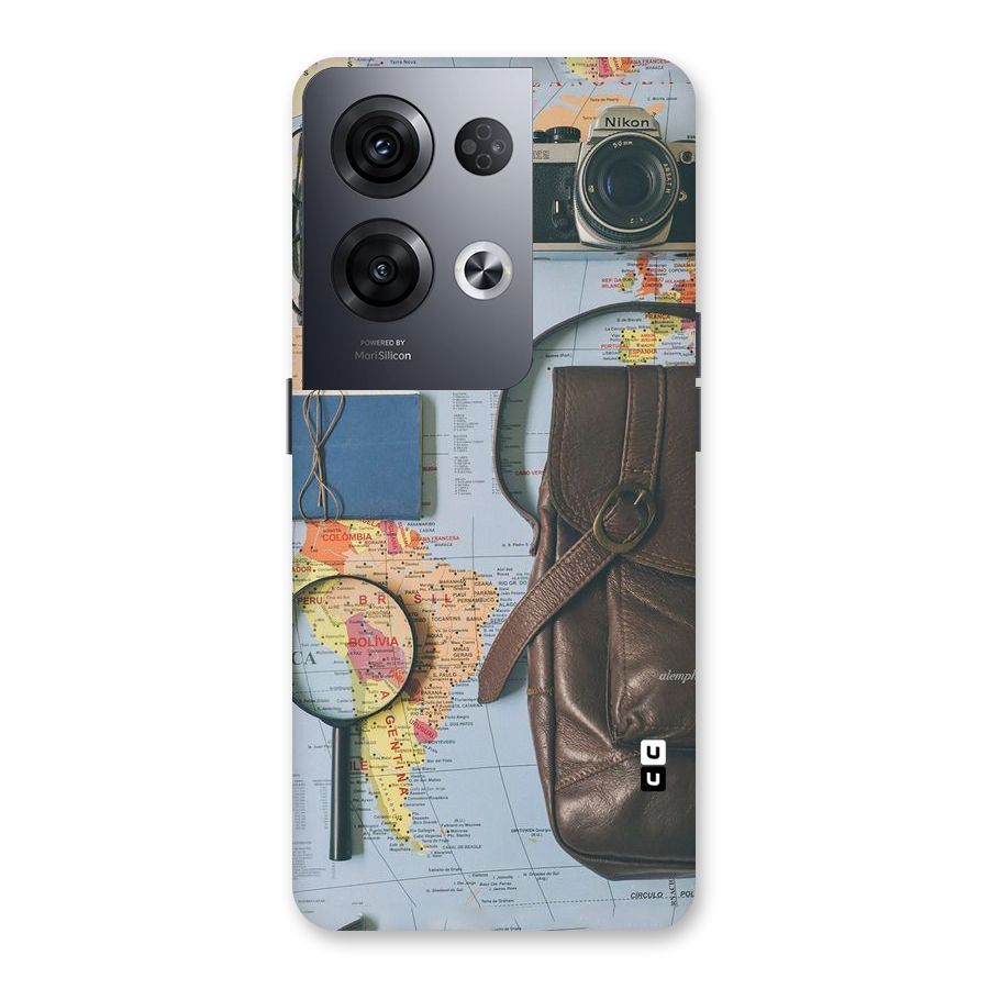 Travel Requisites Back Case for Oppo Reno8 Pro 5G