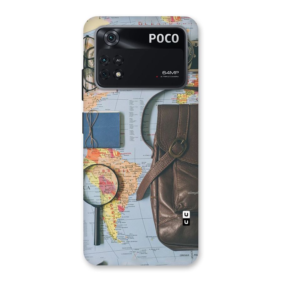 Travel Requisites Back Case for Poco M4 Pro 4G