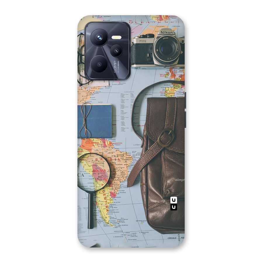 Travel Requisites Back Case for Realme C35