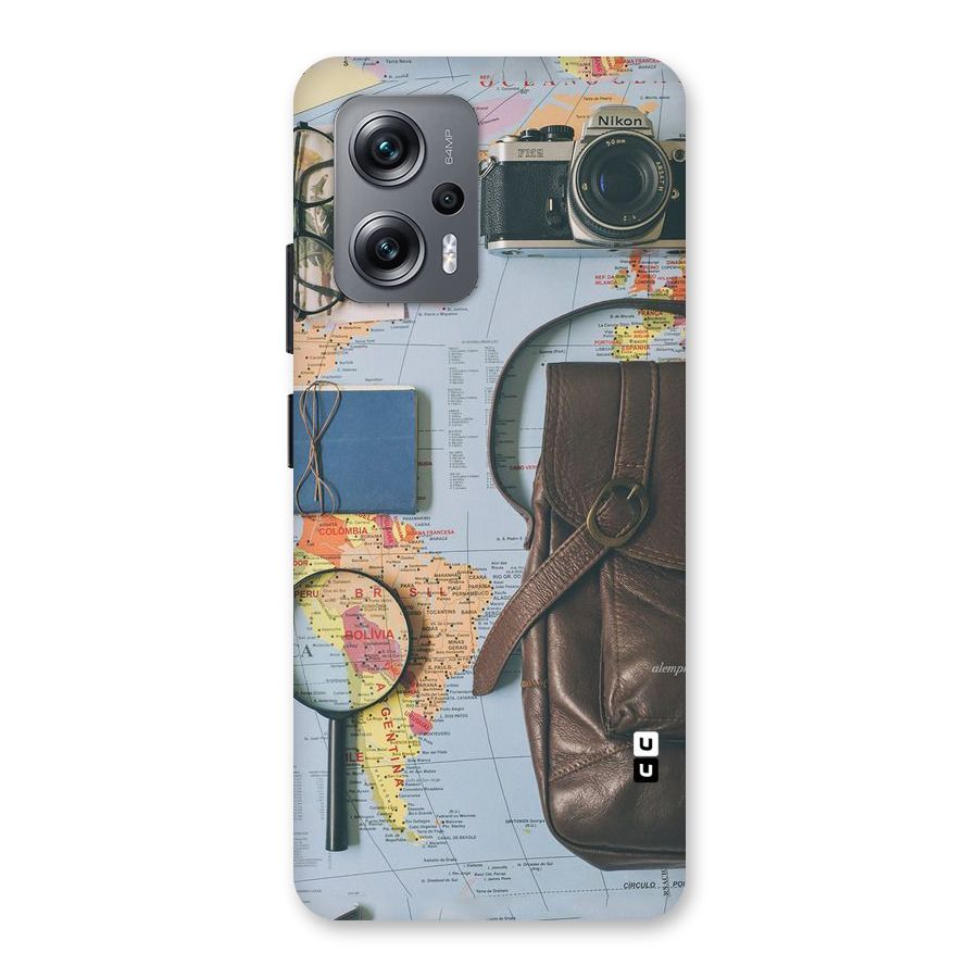 Travel Requisites Back Case for Redmi K50i