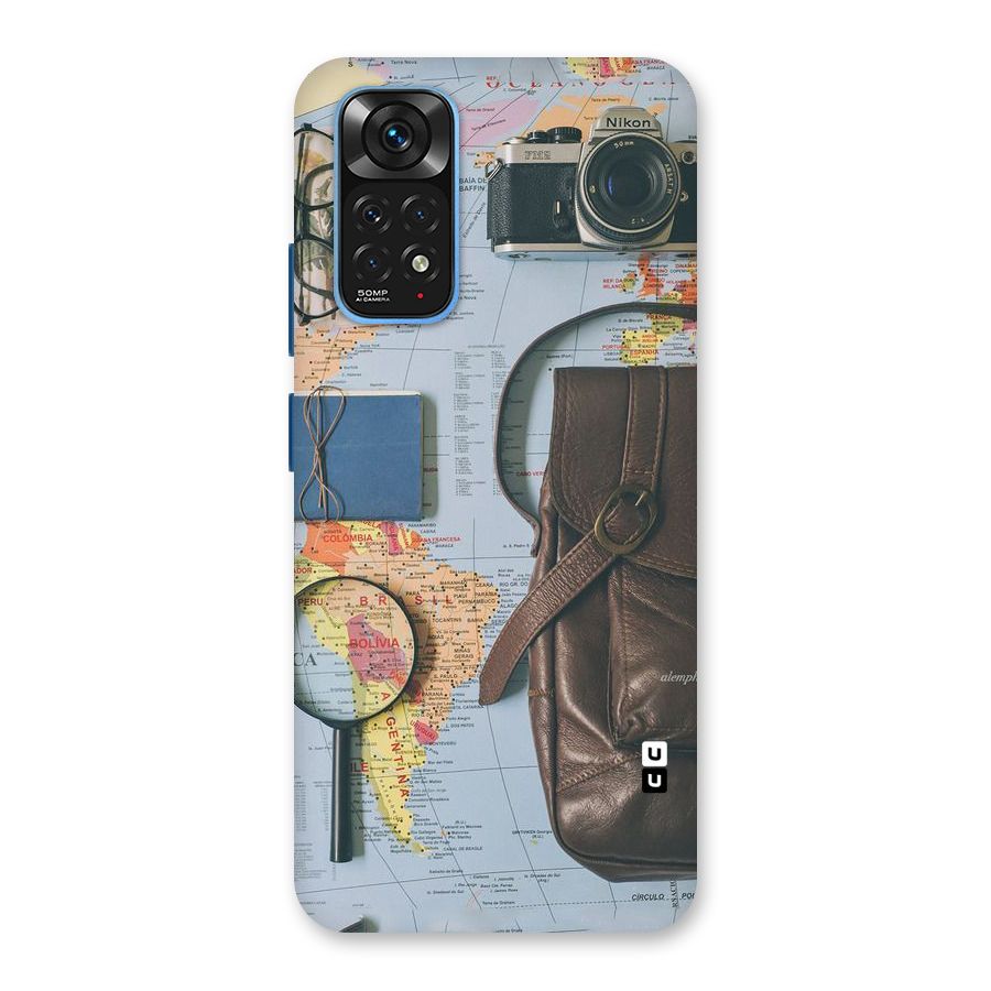 Travel Requisites Back Case for Redmi Note 11S