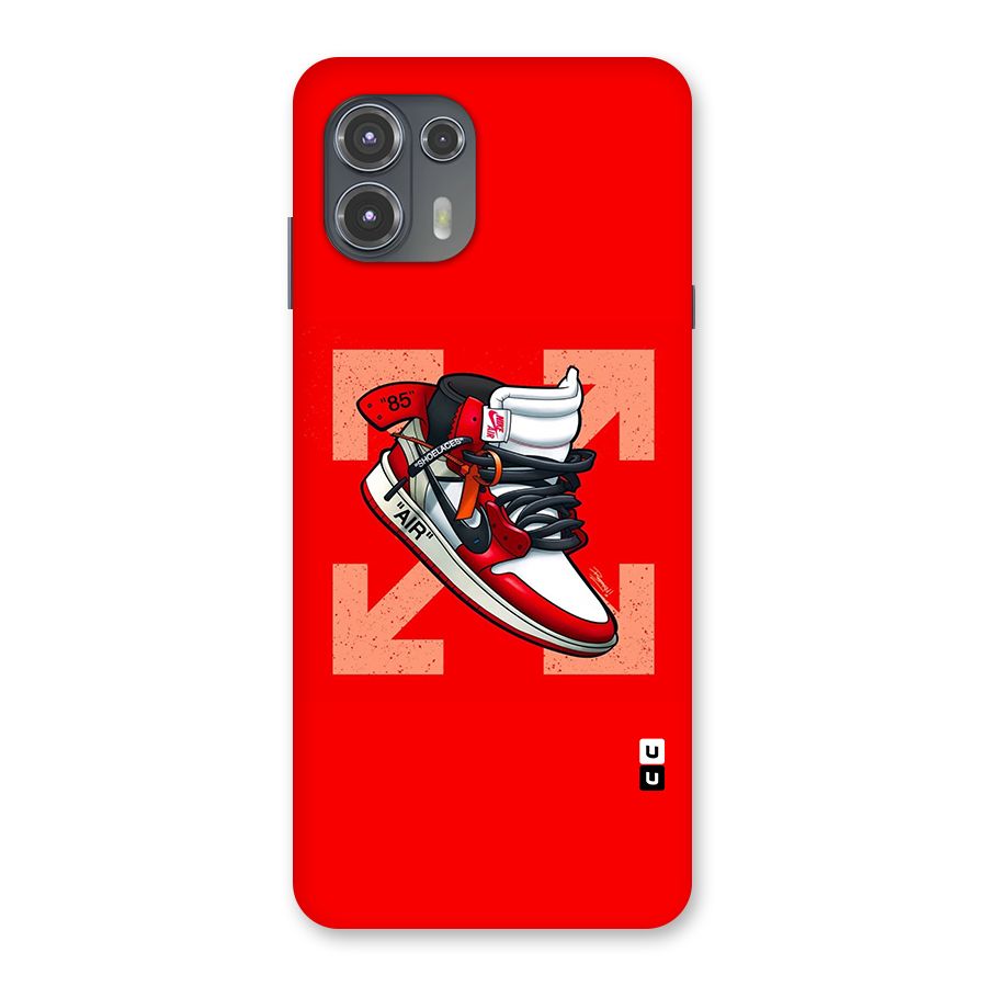 Trendy Air Shoes Back Case for Motorola Edge 20 Fusion