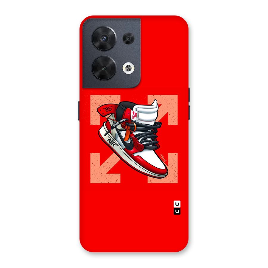 Trendy Air Shoes Back Case for Oppo Reno8 5G