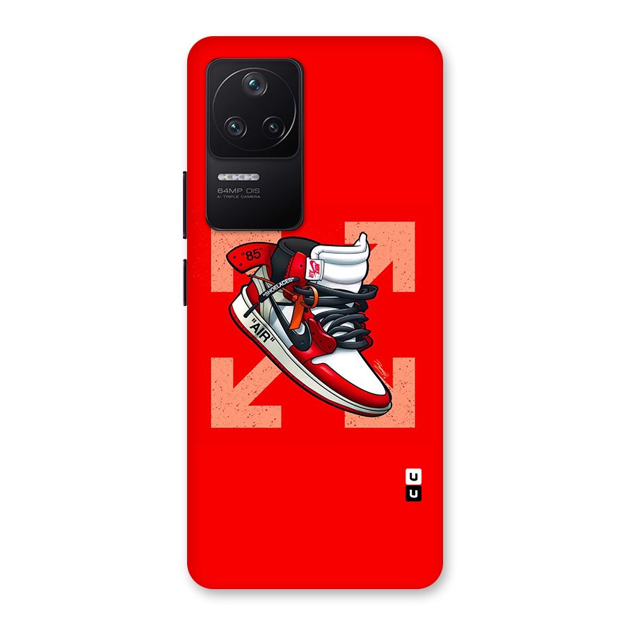 Trendy Air Shoes Back Case for Poco F4 5G
