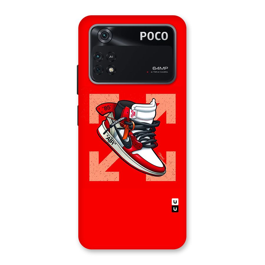 Trendy Air Shoes Back Case for Poco M4 Pro 4G