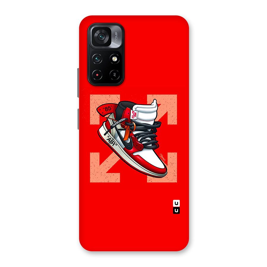 Trendy Air Shoes Back Case for Poco M4 Pro 5G
