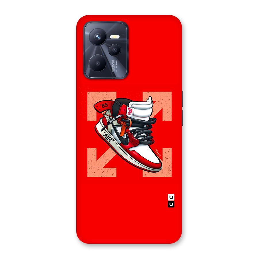 Trendy Air Shoes Back Case for Realme C35