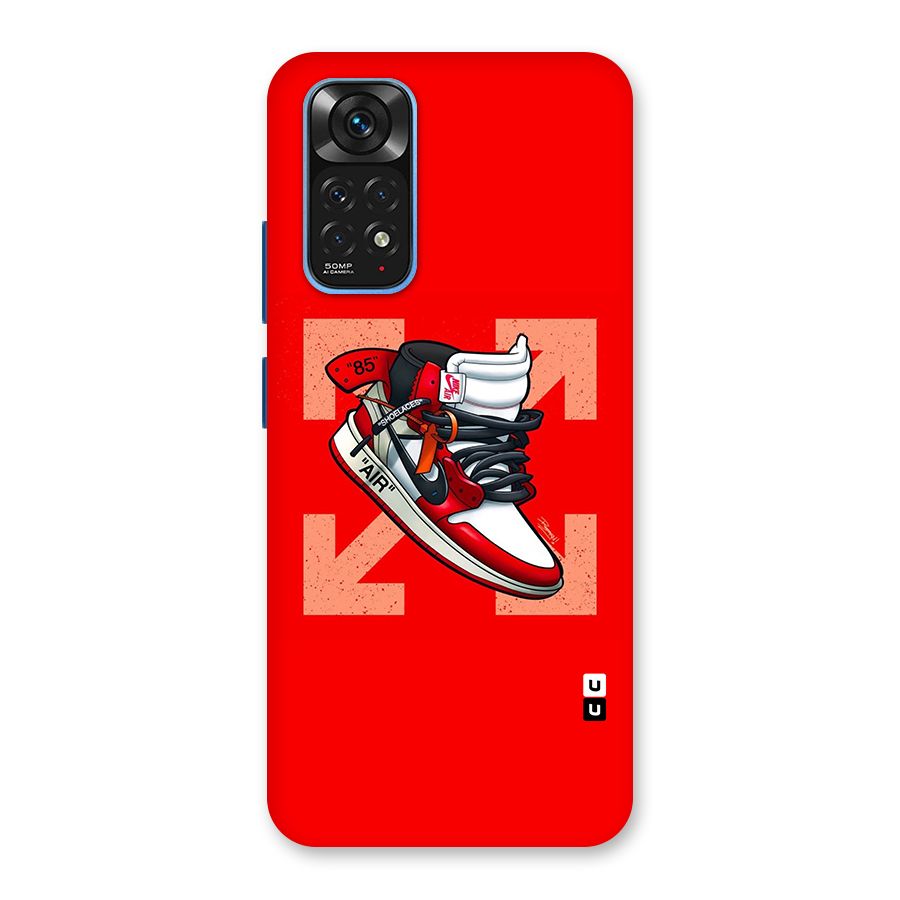 Trendy Air Shoes Back Case for Redmi Note 11S