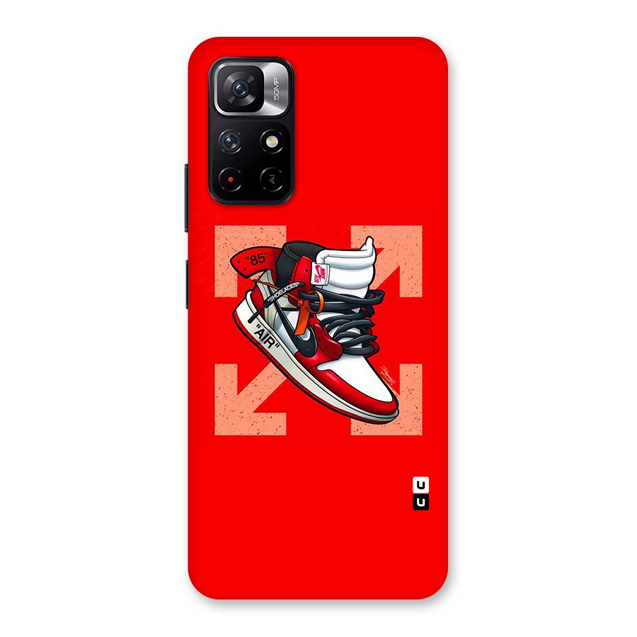 Trendy Air Shoes Back Case for Redmi Note 11T 5G