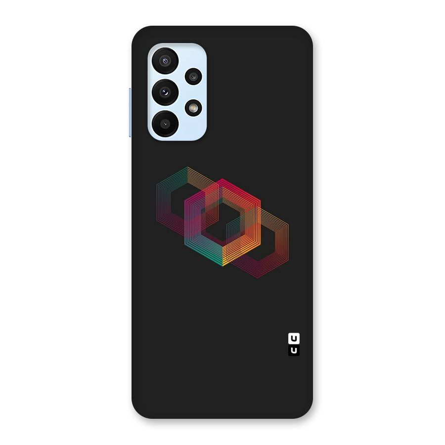 Tri-hexa Colours Back Case for Galaxy A23