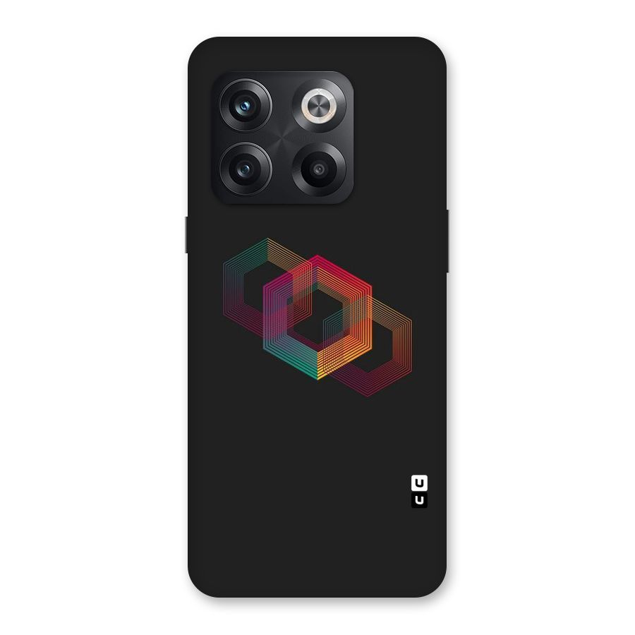 Tri-hexa Colours Back Case for OnePlus 10T