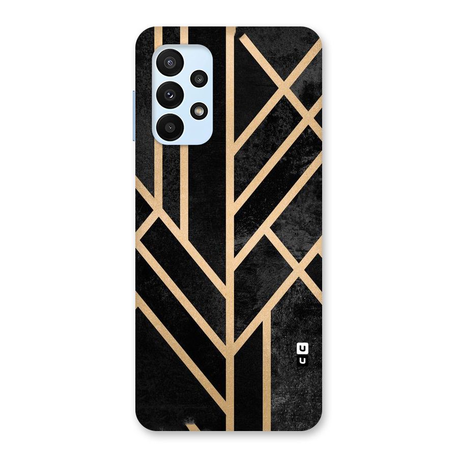 Tri Lines Gold Back Case for Galaxy A23