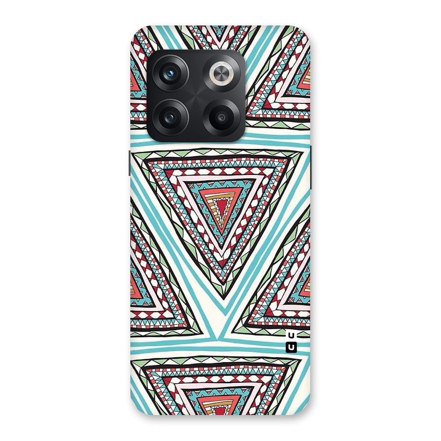 Triangle Abstract Mode Back Case for OnePlus 10T