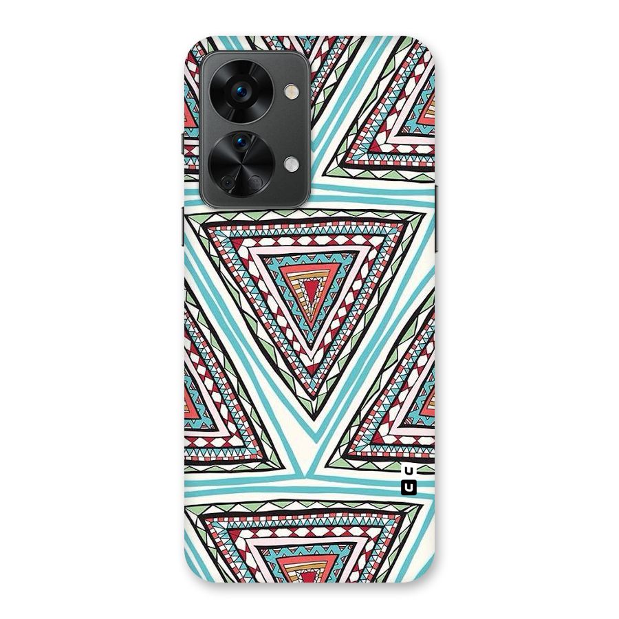 Triangle Abstract Mode Back Case for OnePlus Nord 2T